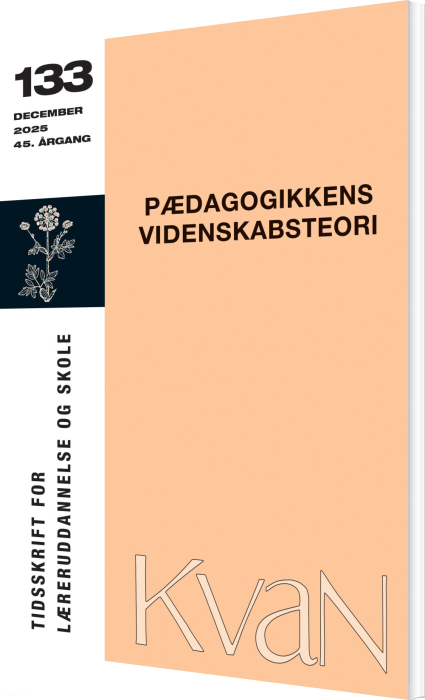Kvan 133 - Pædagogikkens Videnskabsteori - Niels Tange - Bog