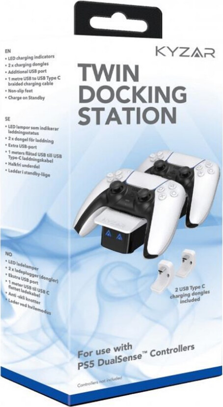 Ps5 Dualsense Controller Oplader Station - Kyzar