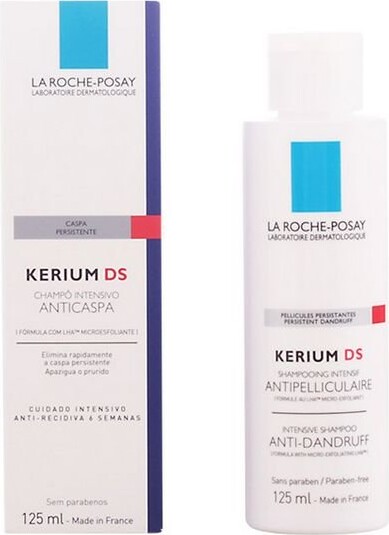 2: La Roche Posay - Shampoo Mod Skæl - Kerium Ds 125 Ml