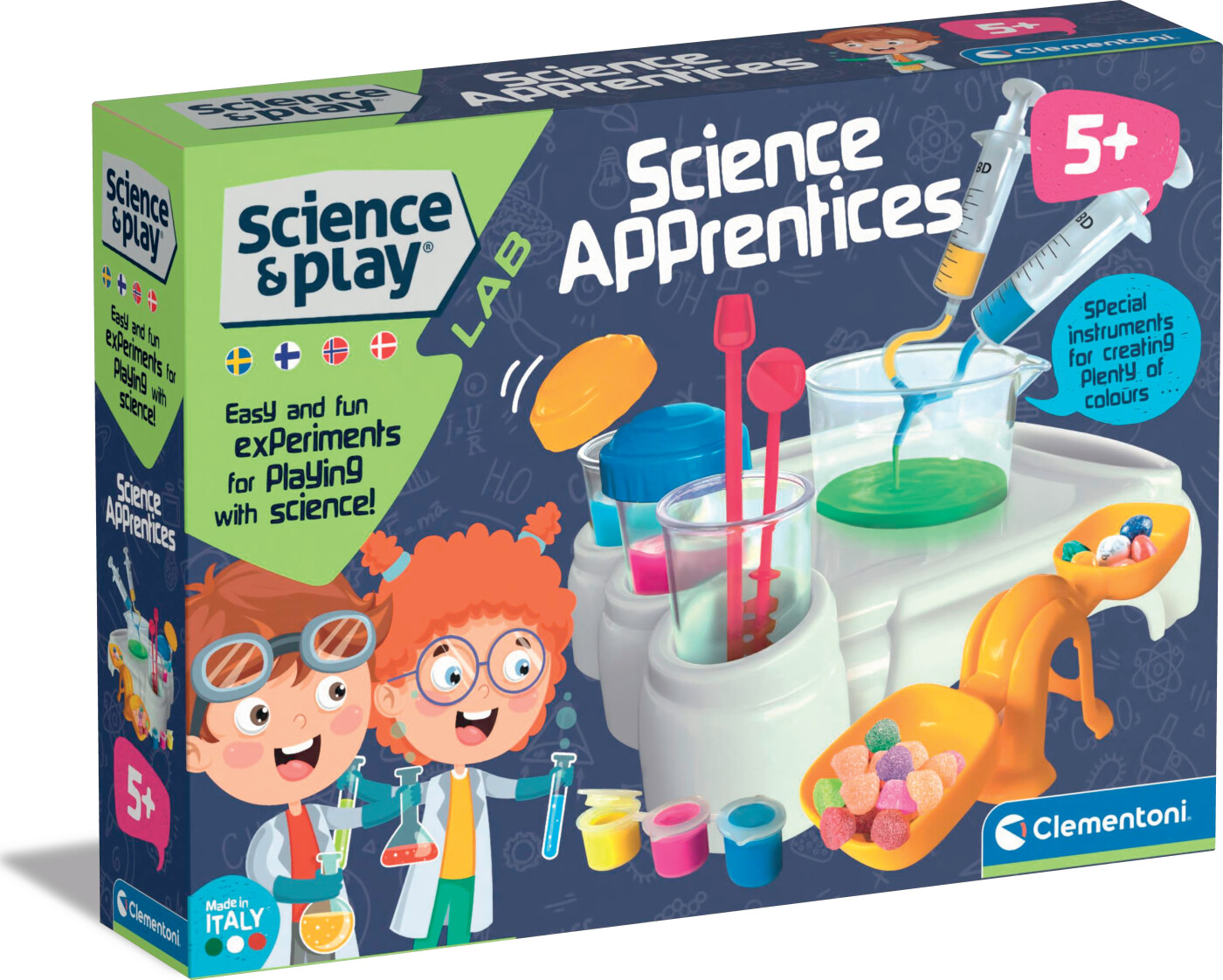Billede af Clementoni - Kemisæt Til Børn - 5 år - Science & Play