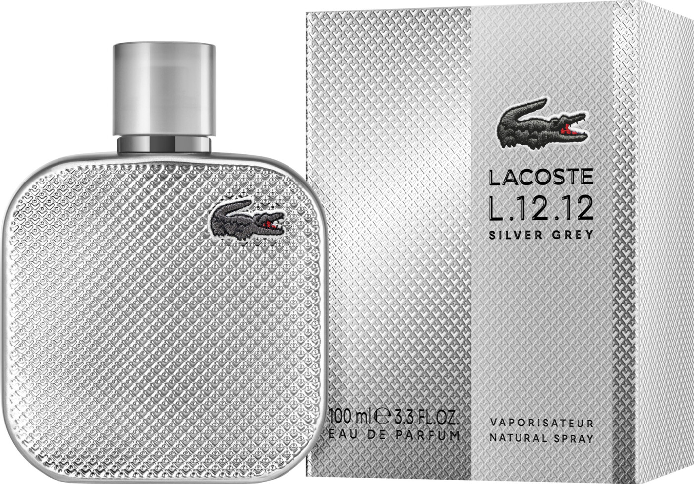 Lacoste - L.12.12 Silver Grey Eau de Parfum - 100 ml