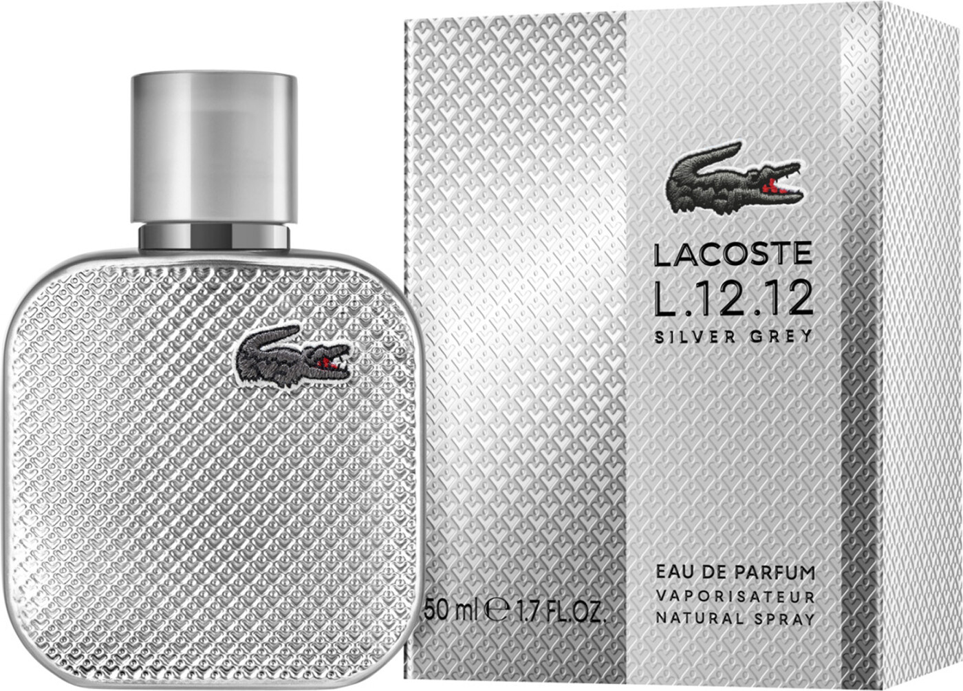 Lacoste - L.12.12 Silver Grey Eau de Parfum - 50 ml