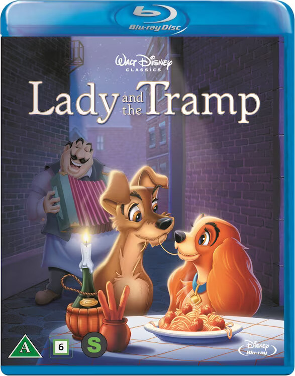 Lady Og Vagabonden - Disney Blu-Ray Film → Køb billigt her
