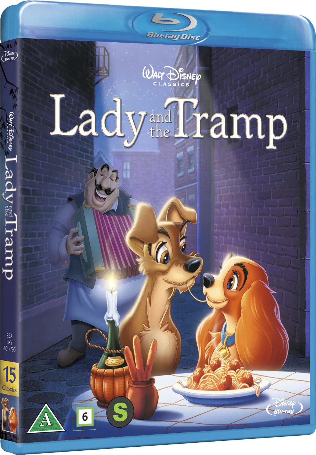 Lady Og Vagabonden - Disney - Blu-Ray