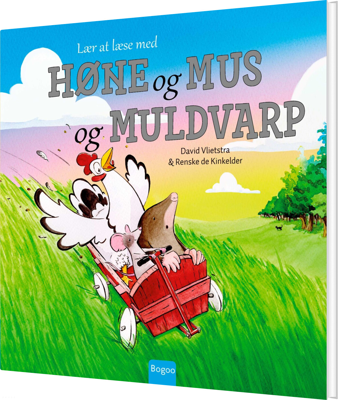 Billede af Lær At Læse Med Høne Og Mus Og Muldvarp - David Vlietstra - Bog hos Gucca.dk