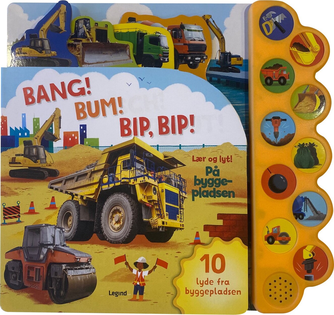 Lær Og Lyt Til Byggepladsen - Bog