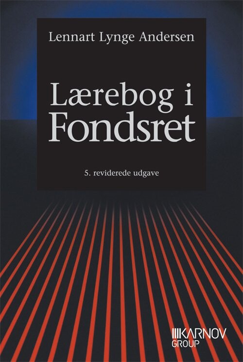 Billede af Lærebog I Fondsret - Lennart Lynge Andersen - Bog