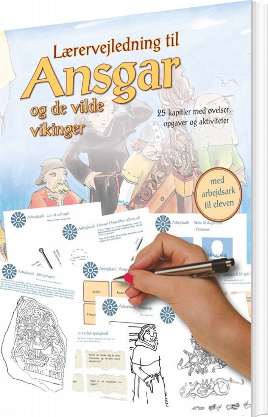 Billede af Lærermateriale Til Ansgar Og De Vilde Vikinger - Mette Felbo - Bog