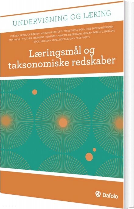 Billede af Læringsmål Og Taksonomiske Redskaber - Annette Hildebrand Jensen - Bog