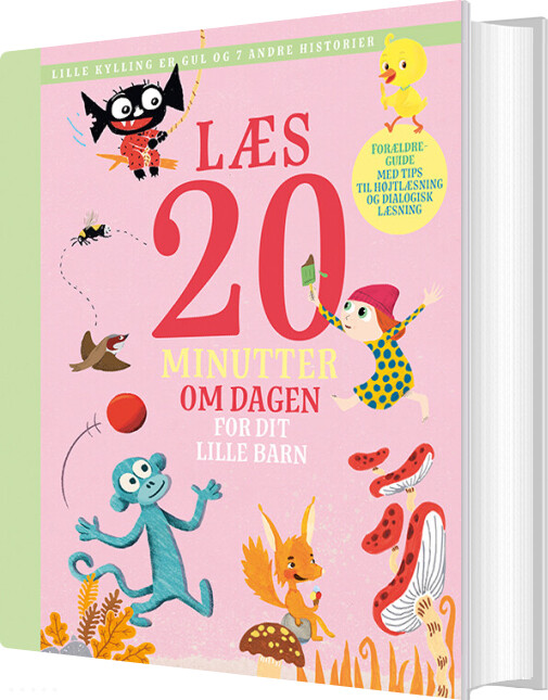 Læs 20 Minutter Om Dagen - For Dit Lille Barn: Lille Kylling Er Gul Og 7 Andre Historier - Bog