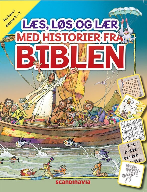 Billede af Læs, Løs Og Lær Med Historier Fra Biblen 4-7 år - Diverse - Bog