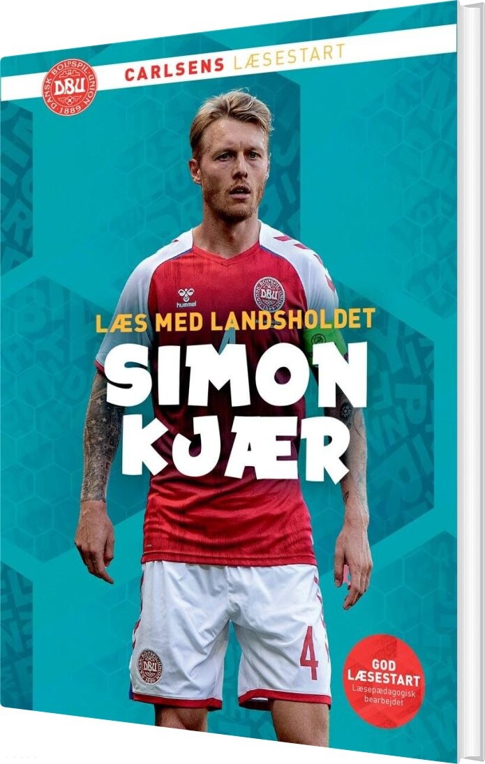 Læs Med Landsholdet - Simon Kjær - Ole Sønnichsen - Bog