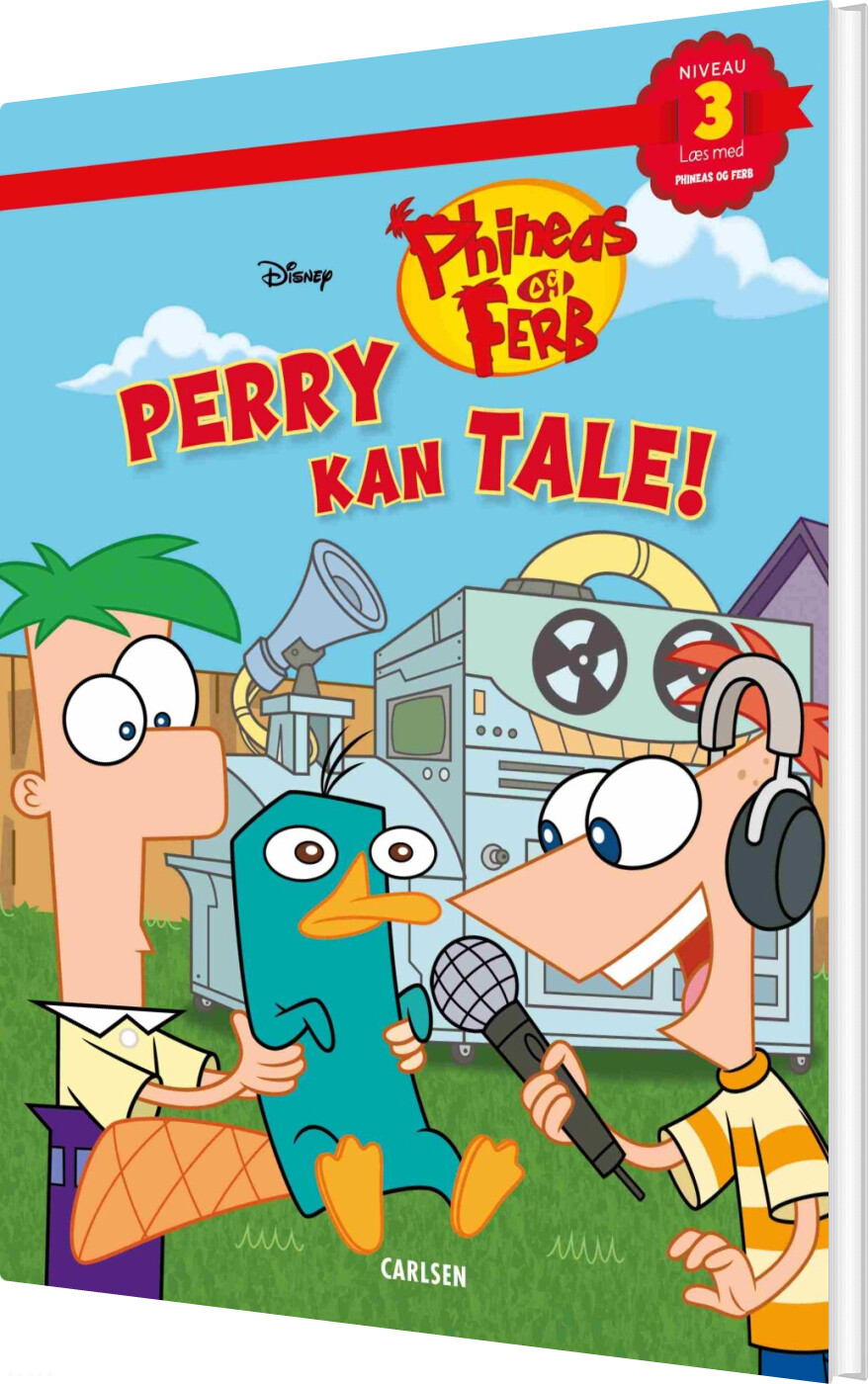 Læs Med Phineas Og Ferb - Perry Kan Tale! - Bog