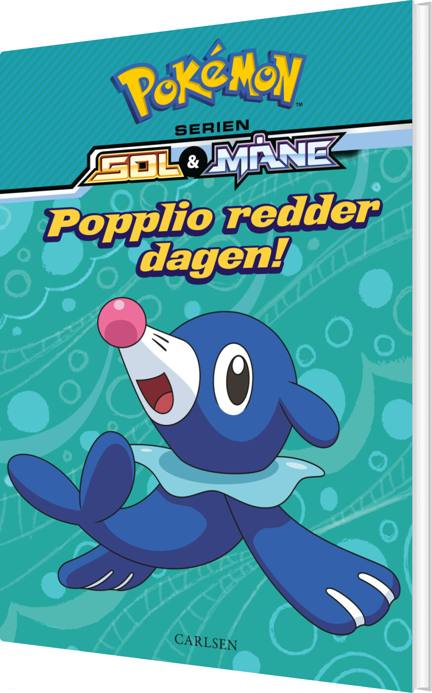 Læs Med Pokémon - Popplio Redder Dagen - Bog