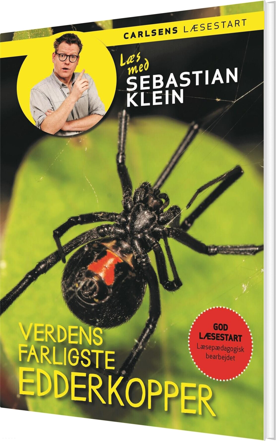 Læs Med Sebastian Klein - Verdens Farligste Edderkopper - Sebastian Klein - Bog