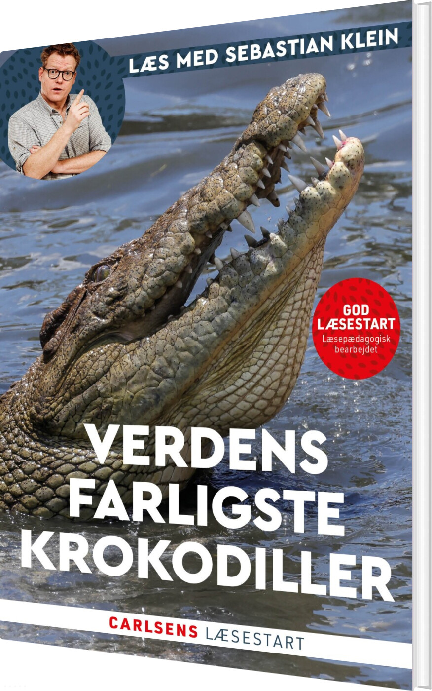 Læs Med Sebastian Klein - Verdens Farligste Krokodiller - Sebastian Klein - Bog