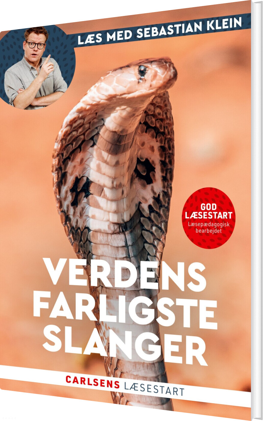 Læs Med Sebastian Klein - Verdens Farligste Slanger - Sebastian Klein - Bog