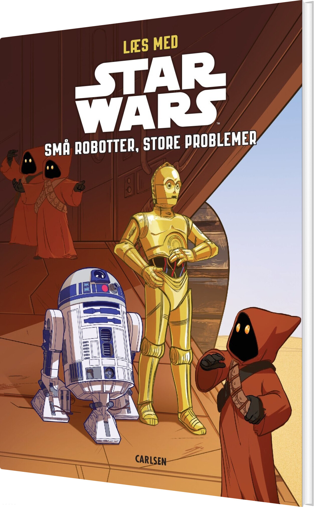 8: Læs Med Star Wars - Små Robotter, Store Problemer - Star Wars - Bog