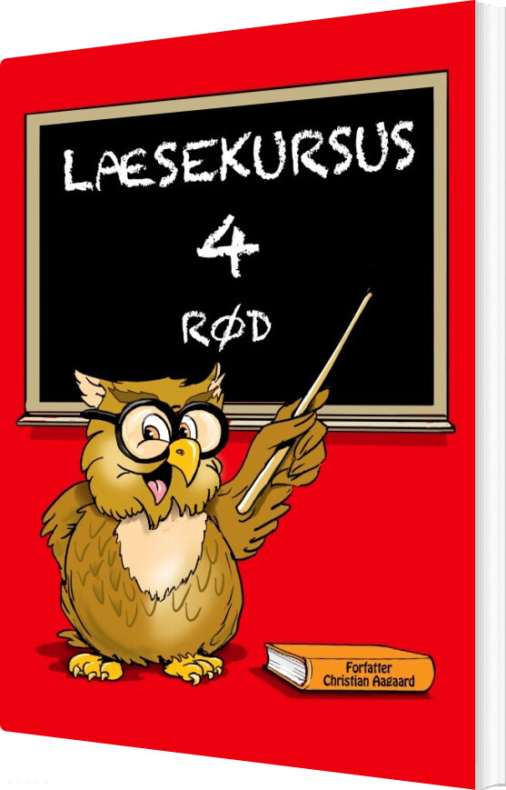 Læsekursus 4, Rødt Læsekursus - Christian Aagaard - Bog