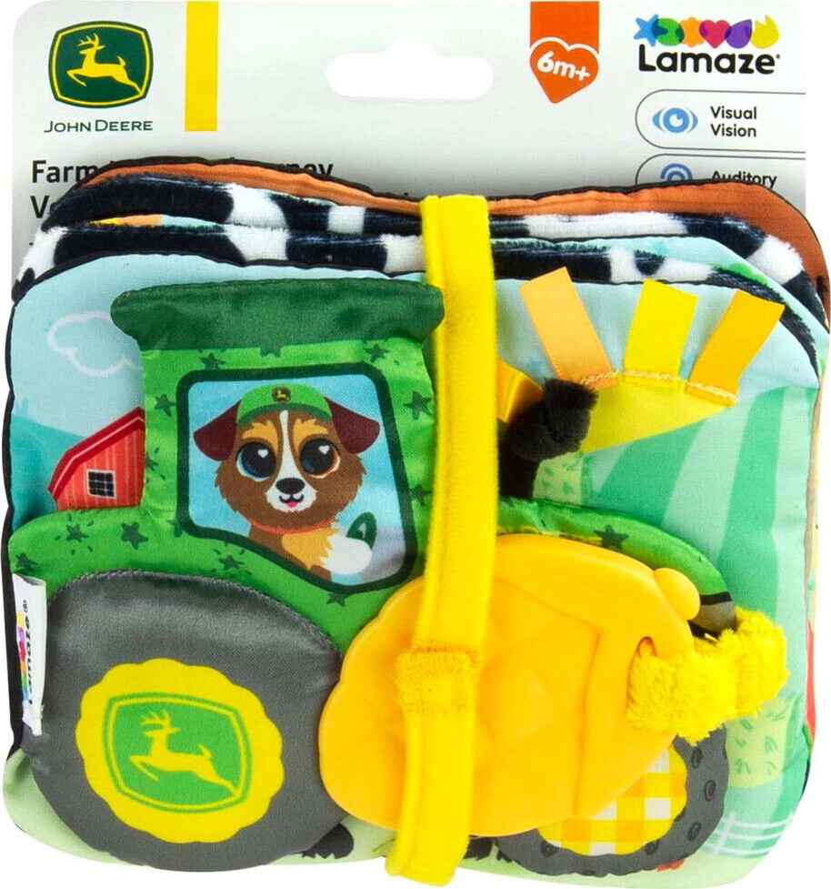 Lamaze John Deere Farm to Table Journey Blød Stofbog
