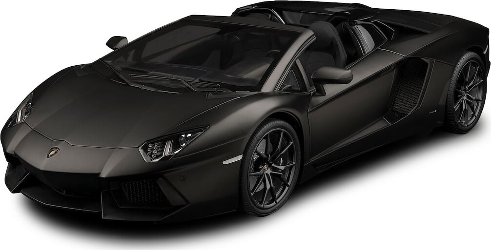 Pocher - Lamborghini Aventador Lp700-4 Roadster Nero Nemesi - 1:8 - Hk121f