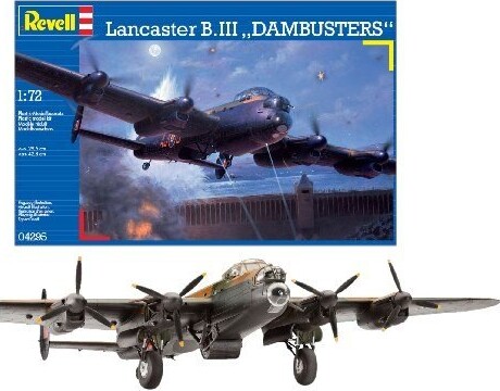 Billede af Revell - Lancaster B.iii Dambusters Fly Byggesæt - 1:72 - 04295 hos Gucca.dk