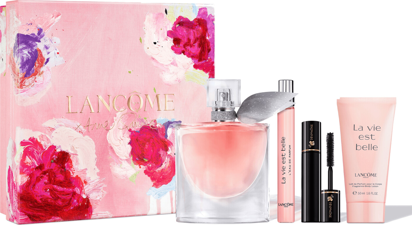 Lancôme - La Vie Est Belle Edp 50 Ml + Edp 10 Ml + Bodylotion 50 Ml + Mascara Black 2 Ml - Gift Set