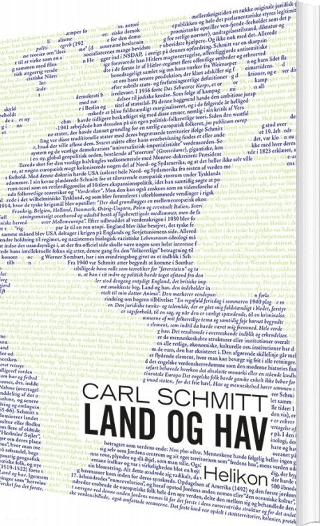 Billede af Land Og Hav - Carl Schmitt - Bog