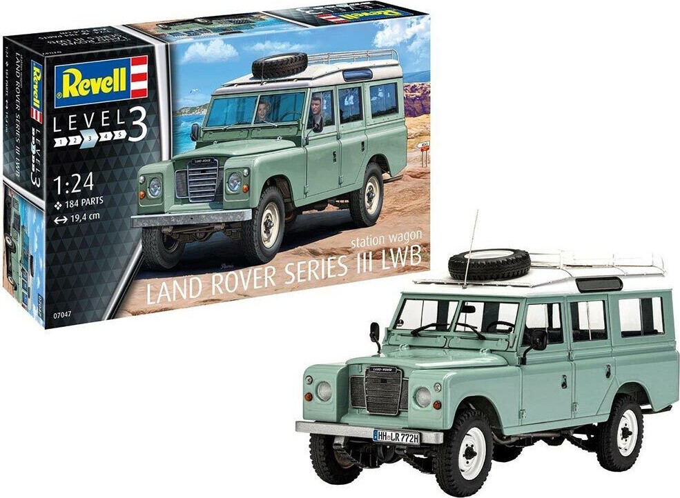 Billede af Revell - Land Rover Bil Byggesæt - 1:24 - Level 3 - 07047