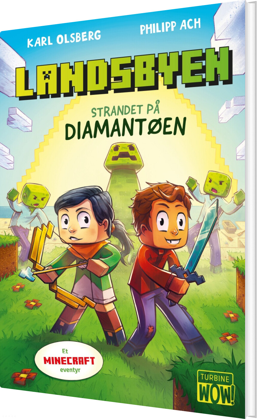 Billede af Landsbyen - Strandet På Diamantøen - Karl Olsberg - Bog