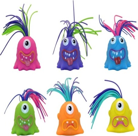 Langhåret Monster Med Lyd - Assorteret