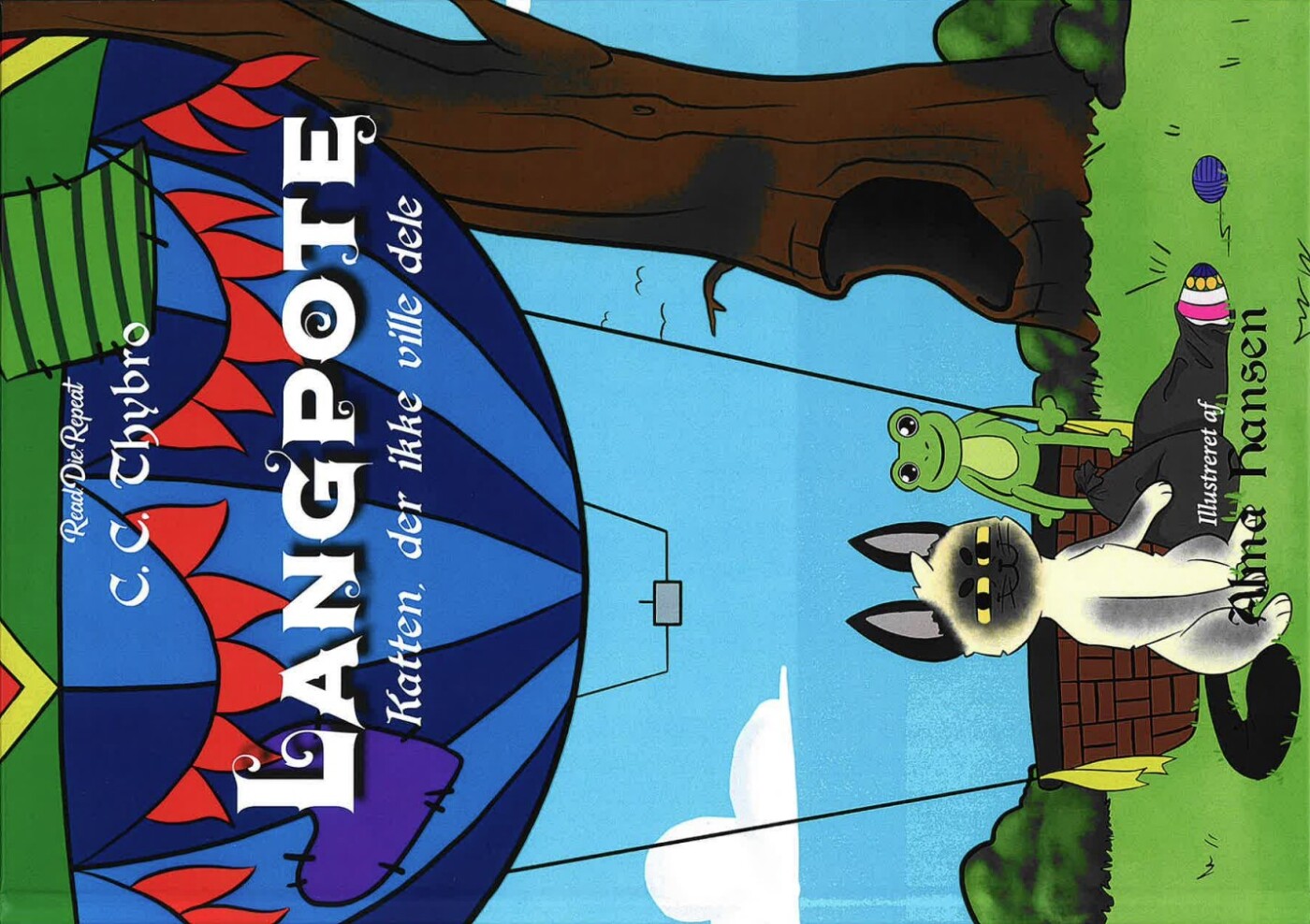 Langpote - Katten, Der Ikke Ville Dele - C. C. Thybro - Bog