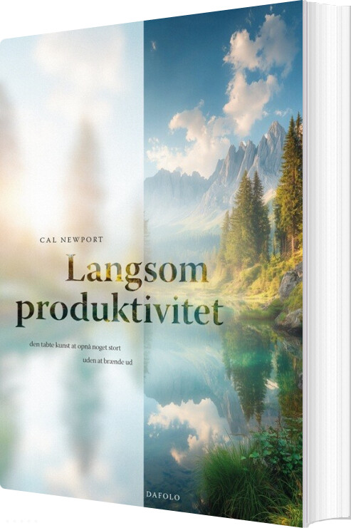 Langsom Produktivitet - Cal Newport - Bog