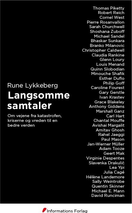 Billede af Langsomme Samtaler - Rune Lykkeberg - Bog