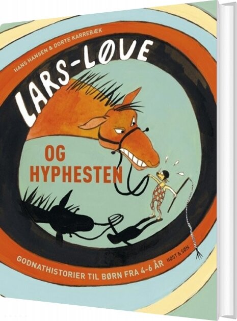 Billede af Lars Løve Og Hyphesten - Godnathistorier For De 4-6-årige - Hans Hansen - Bog
