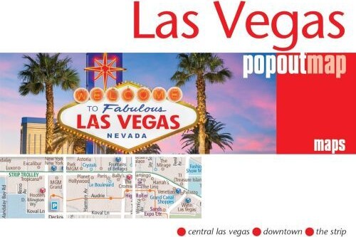 Las Vegas Popout Maps - Popout Map - English Book