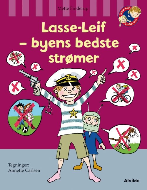 Lasse-leif - Byens Bedste Strømer - Mette Finderup - Bog