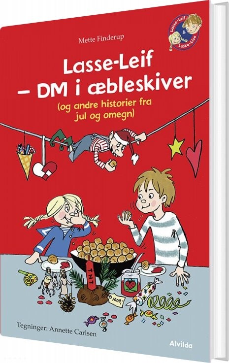 Billede af Lasse-leif - Dm I æbleskiver (og Andre Historier Fra Jul Og Omegn) - Mette Finderup - Bog hos Gucca.dk