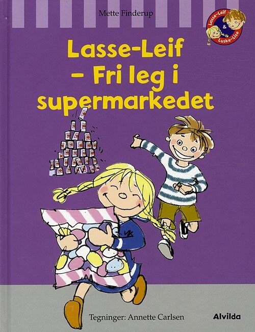 Billede af Lasse-leif - Fri Leg I Supermarkedet - Mette Finderup - Bog hos Gucca.dk
