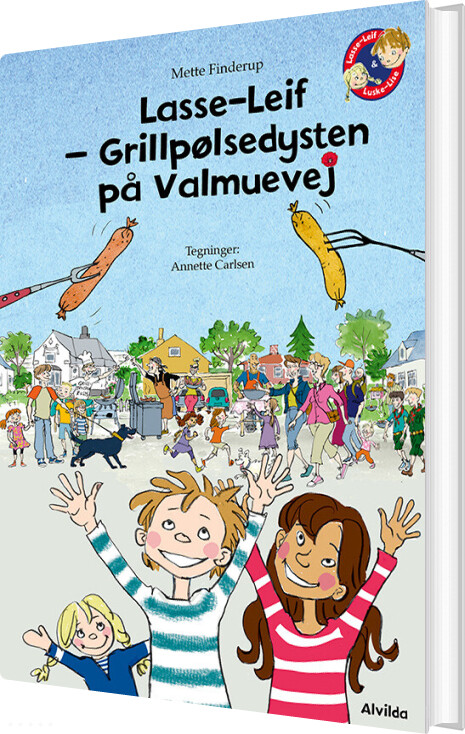 Lasse-leif - Grillpølsedysten På Valmuevej - Mette Finderup - Bog