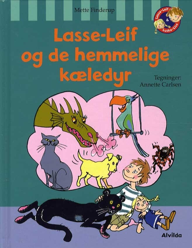 Billede af Lasse-leif Og De Hemmelige Kæledyr - Mette Finderup - Bog hos Gucca.dk