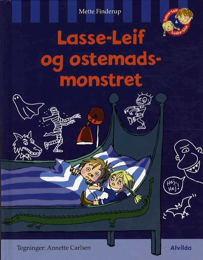 Billede af Lasse-leif Og Ostemadsmonstret - Mette Finderup - Bog hos Gucca.dk