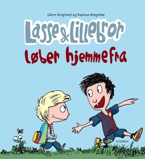 Billede af Lasse Og Lillebror Løber Hjemmefra - Glenn Ringtved - Bog