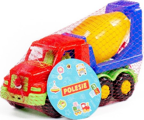 Legetøjs Lastbil Med Cementblander - Polesie - Assorteret