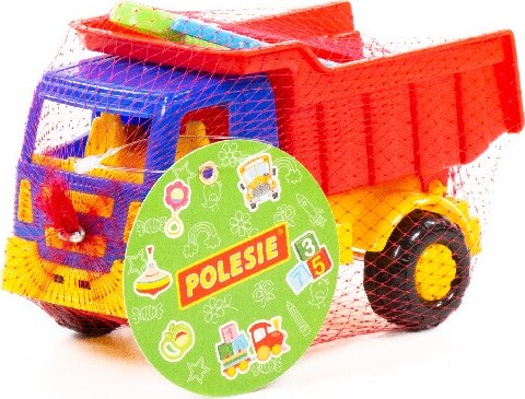 Legetøjs Lastbil Med Skovl Og Rive - Polesie - Assorteret