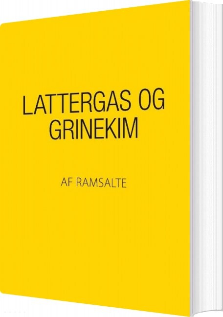 Billede af Lattergas Og Grinekim - Ramsalte - Bog