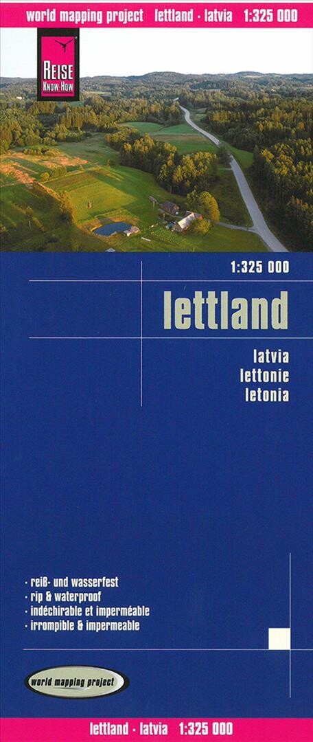 Latvia - Reise Know-how - English book