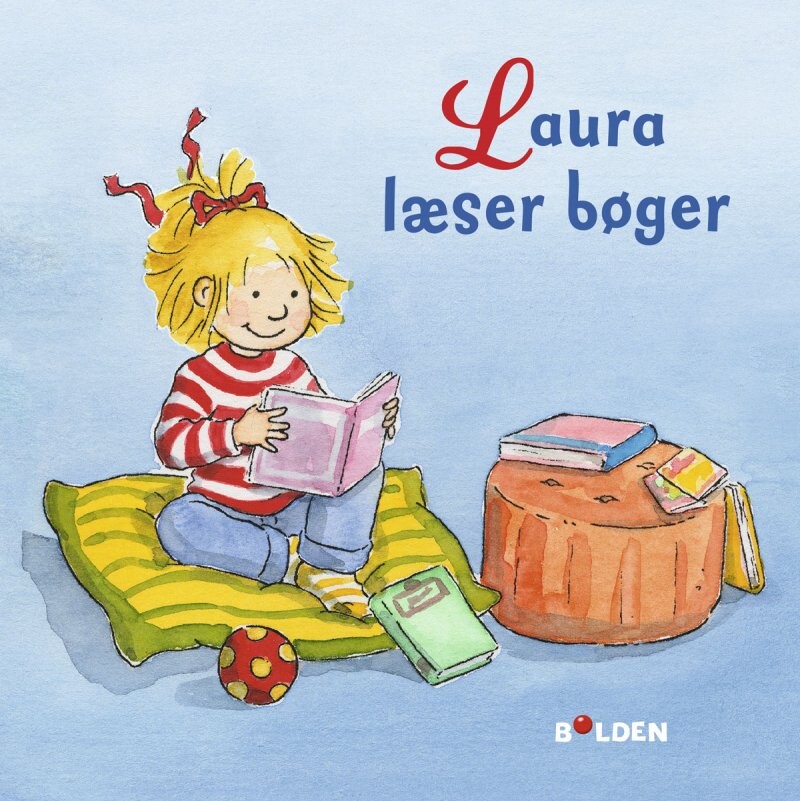 Se Laura læser bøger hos Gucca.dk