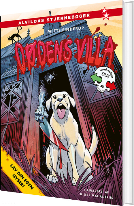 Lav Din Egen Gyser - Dødens Villa - Mette Finderup - Bog