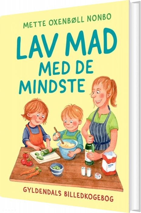 Billede af Lav Mad Med De Mindste - Mette Oxenbøll Nonbo - Bog